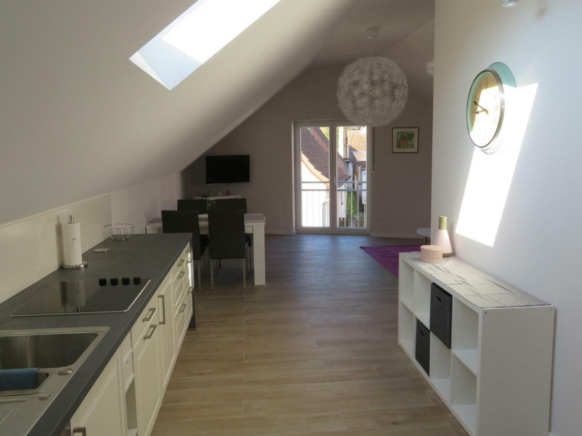 Weingut Grafenhof Apartment Heuchelheim-Klingen ภายนอก รูปภาพ